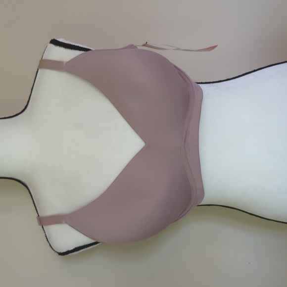 NWT Simply Perfect by Warner's Underwire Contour Poke-Free Comfort Bra XL Mauve - Picture 6 of 12
